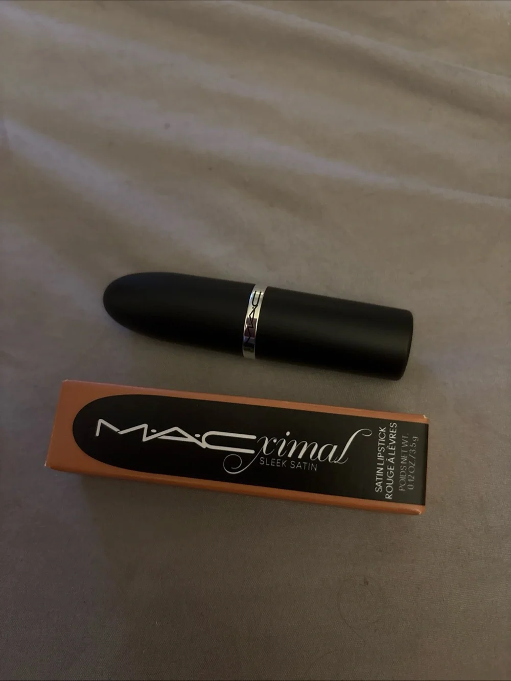 Mac Ximal Sleek Satin Lipstick 804 Call It Cozy .12oz/3.5g New In Box